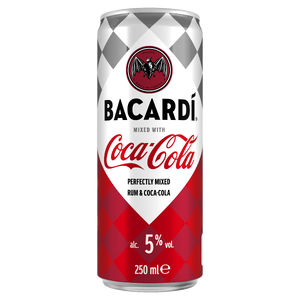 Bacardi Rum En Coca-cola - 250 ml
