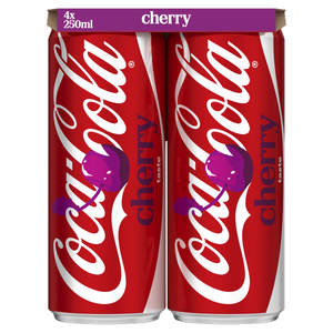 Coca Cola Cherry Blik 4x250ml - 1000 ml