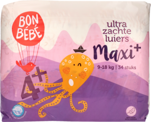 Bonbebe Luiers Maxi Plus - 34 stuks
