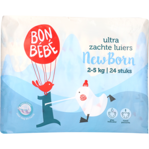 Bonbebe Luiers Newborn - 24 stuks