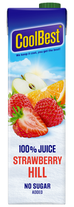 Coolbest 100% Juice Strawberry Hill - 1000 ml