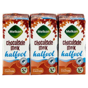 Melkan Chocolademelk Halfvol - 1200 ml