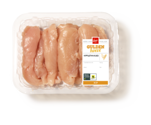 Guldenhoeve Kipfilethaasjes Naturel - 275 gram