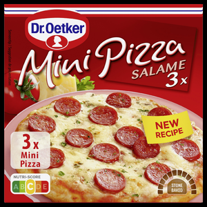 Dr. Oetker Mini Pizza Salami - 3 stuks