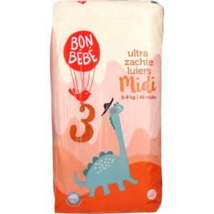 Bonbebe Luiers Midi - 48 stuks